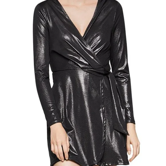 BCBGeneration Long Sleeve Wrap Tie Dress, NWT BCBGeneration Long Sleeve Wrap Tie Dress, NWT